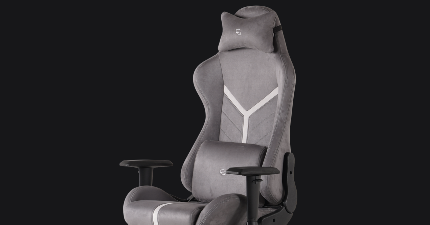 Ciemnoszara alcantara